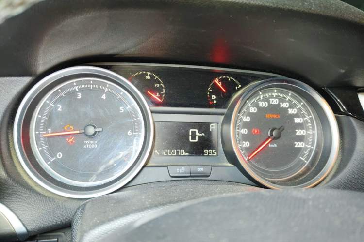 Used Peugeot 408 2016 1.6T Automatic Luxury Edition Instrument Cluster