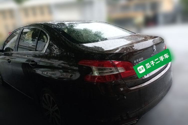 Used Peugeot 408 2016 1.6T Automatic Luxury Edition Rear Left 45 Deg