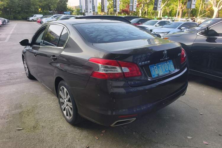 Used Peugeot 408 2016 1.6T Automatic Luxury Edition Rear Left 45 Deg