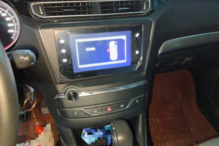 Used Peugeot 408 2016 1.6T Automatic Luxury Edition Audio And AC Panel