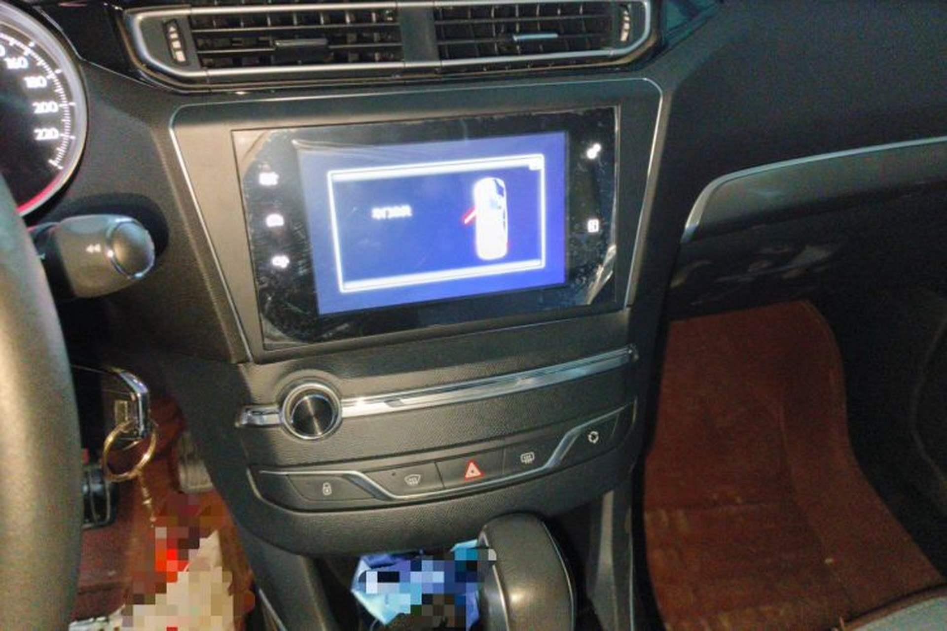 Used Peugeot 408 2016 1.6T Automatic Luxury Edition Audio And AC Panel
