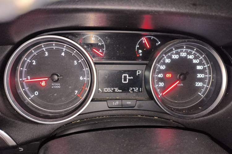 Used Peugeot 408 2016 1.6T Automatic Luxury Edition Instrument Cluster