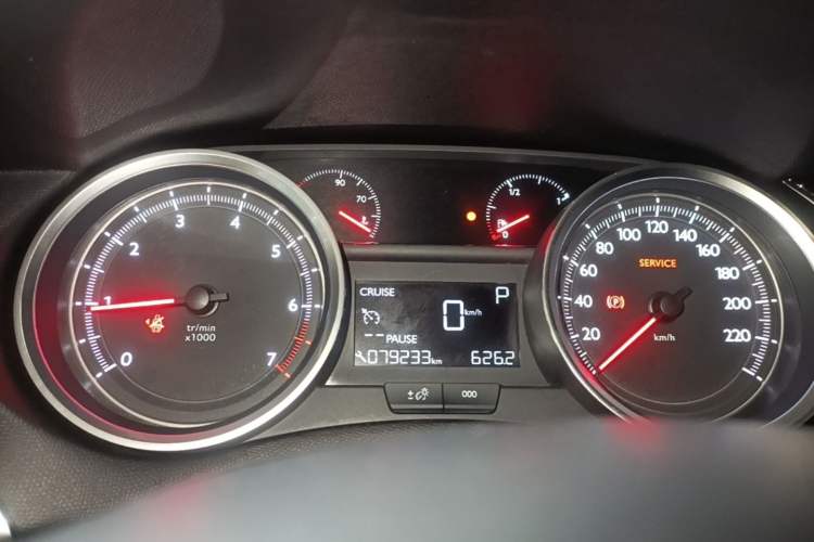 Used Peugeot 408 2016 1.6T Automatic Luxury Edition Instrument Cluster