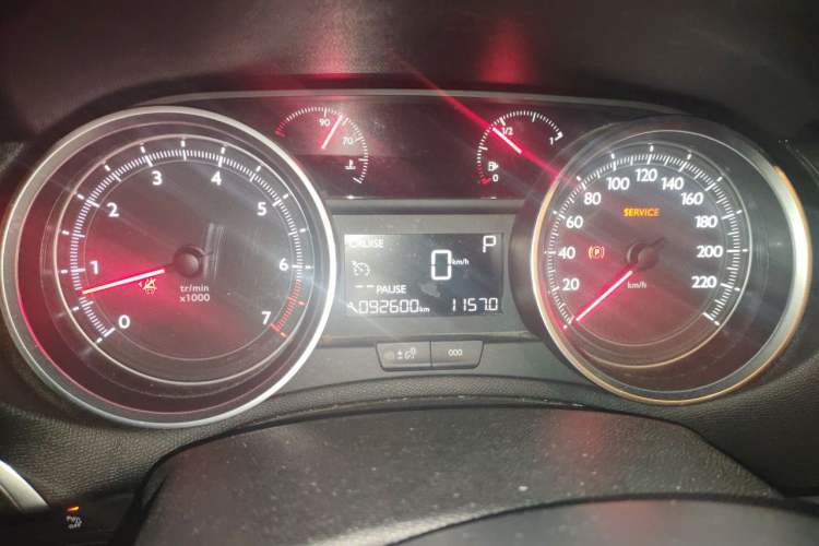 Used Peugeot 408 2016 1.6T Automatic Luxury Edition Instrument Cluster