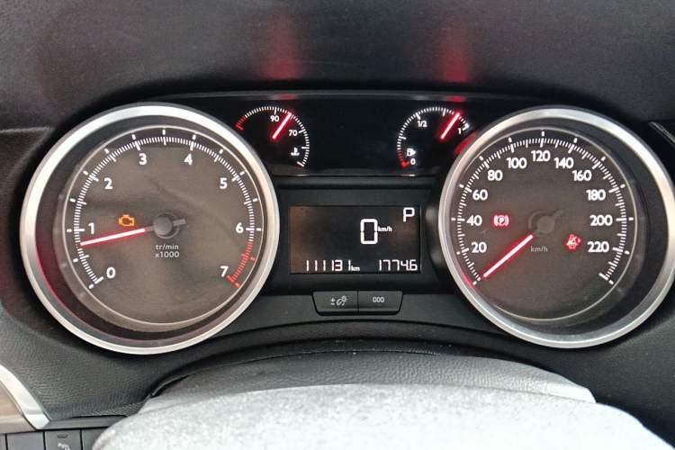 Used Peugeot 408 2016 1.6T Automatic Luxury Edition Instrument Cluster