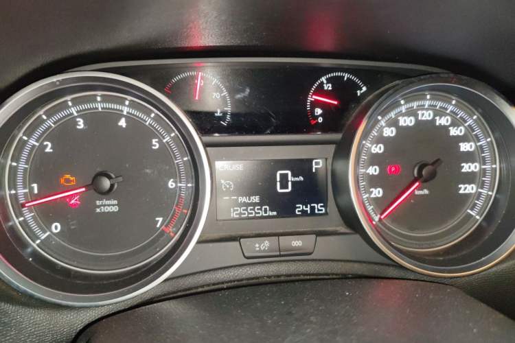 Used Peugeot 408 2016 1.6T Automatic Luxury Edition Instrument Cluster