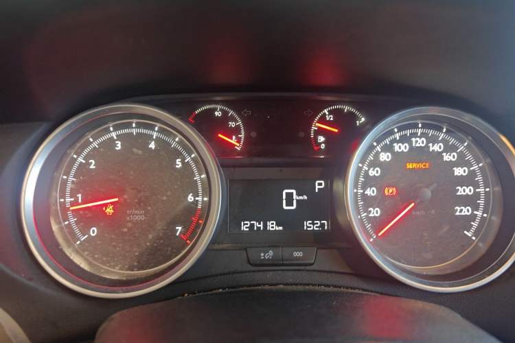 Used Peugeot 408 2016 1.6T Automatic Luxury Edition Instrument Cluster