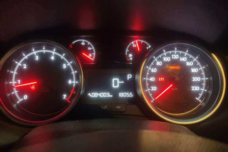 Used Peugeot 408 2016 1.6T Automatic Luxury Edition Instrument Cluster