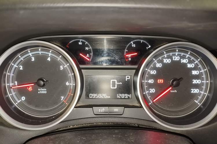 Used Peugeot 408 2016 1.6T Automatic Luxury Edition Instrument Cluster