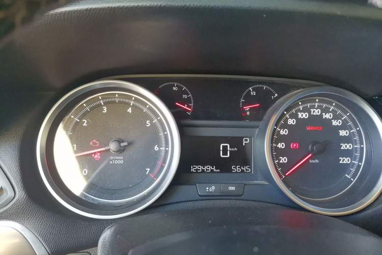 Used Peugeot 408 2016 1.6T Automatic Luxury Edition Instrument Cluster