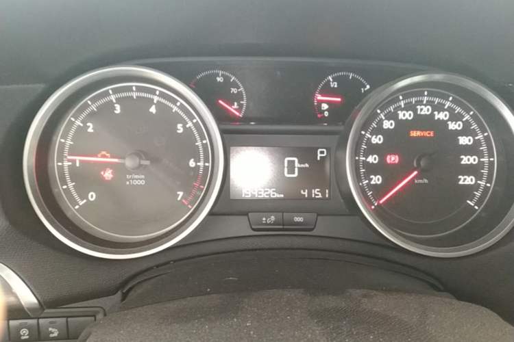 Used Peugeot 408 2016 1.6T Automatic Luxury Edition Instrument Cluster