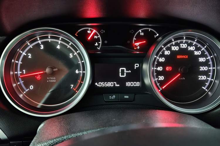 Used Peugeot 408 2016 1.6T Automatic Luxury Edition Instrument Cluster