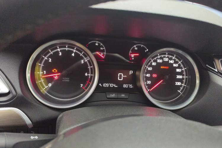 Used Peugeot 408 2016 1.6T Automatic Luxury Edition Instrument Cluster