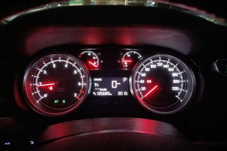 Used Peugeot 408 2016 1.6T Automatic Luxury Edition Instrument Cluster