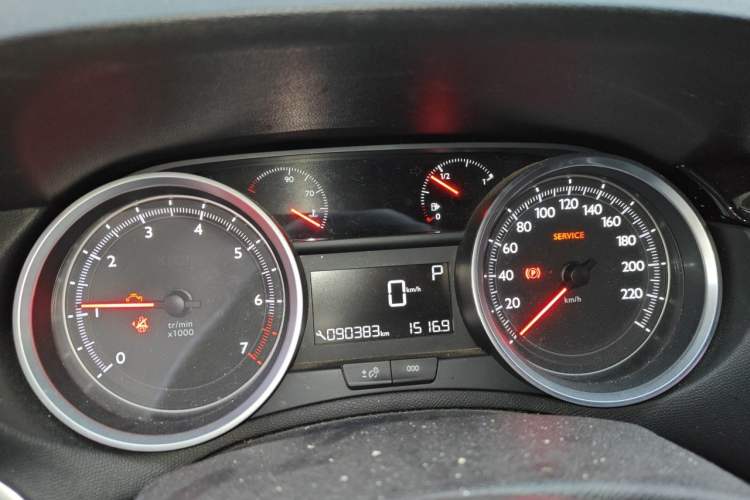 Used Peugeot 408 2016 1.6T Automatic Luxury Edition Instrument Cluster