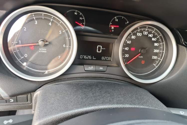 Used Peugeot 408 2016 1.2T Manual Luxury Model Instrument Cluster