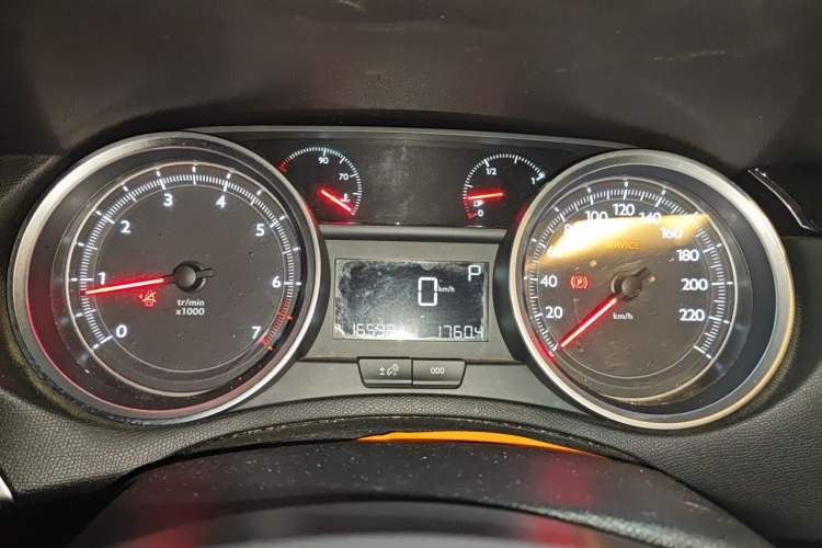 Used Peugeot 408 2016 1.6T Automatic Luxury Edition Instrument Cluster