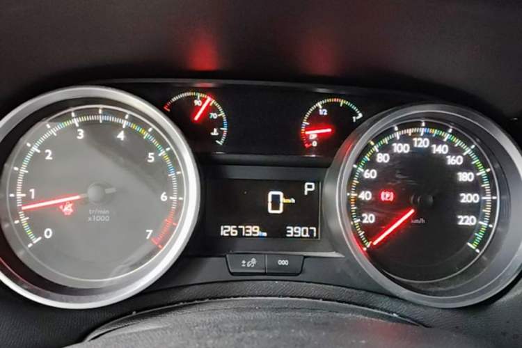 Used Peugeot 408 2016 1.6T Automatic Luxury Edition Instrument Cluster