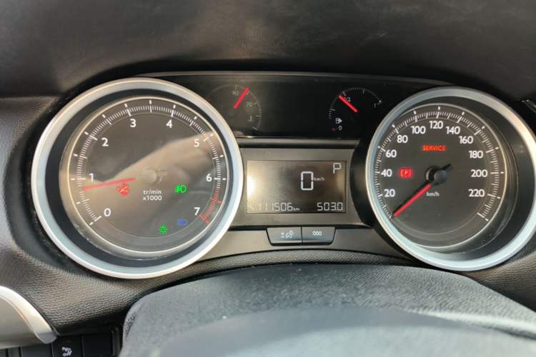 Used Peugeot 408 2016 1.6T Automatic Luxury Edition Instrument Cluster