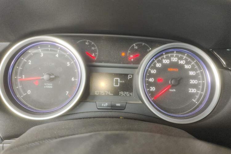 Used Peugeot 408 2016 1.6T Automatic Luxury Edition Instrument Cluster