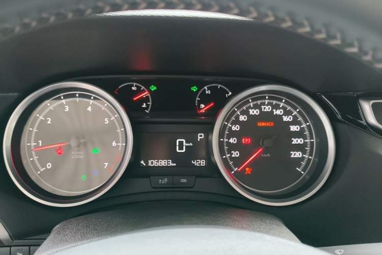Used Peugeot 408 2016 1.6T Automatic Luxury Edition Instrument Cluster