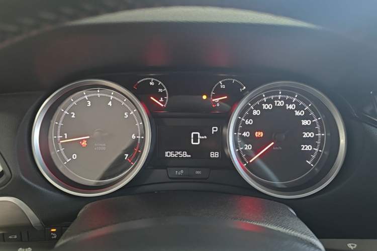 Used Peugeot 408 2016 1.6T Automatic Luxury Edition Instrument Cluster