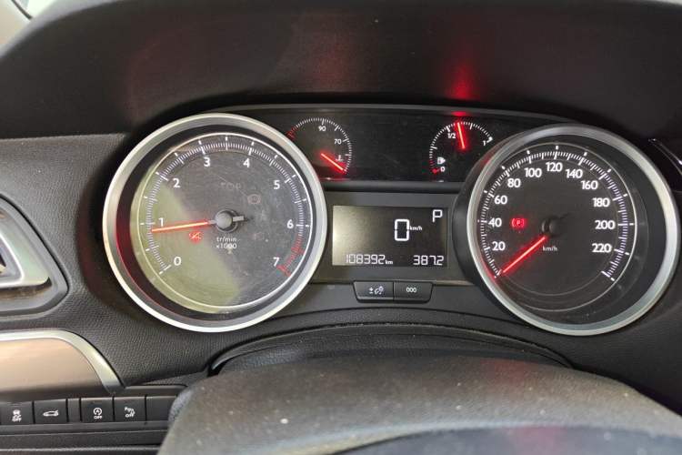 Used Peugeot 408 2016 1.6T Automatic Luxury Edition Instrument Cluster