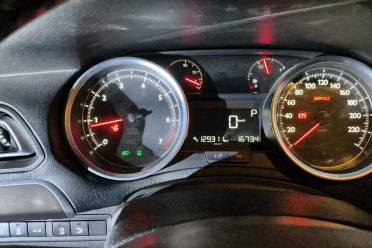 Used Peugeot 408 2016 1.6T Automatic Luxury Edition Instrument Cluster