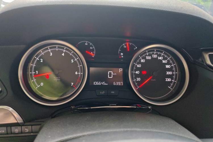 Used Peugeot 408 2016 1.6T Automatic Luxury Edition Instrument Cluster