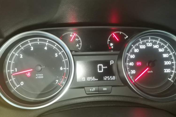 Used Peugeot 408 2016 1.6T Automatic Luxury Edition Instrument Cluster