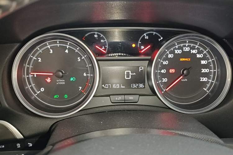 Used Peugeot 408 2016 1.6T Automatic Luxury Edition Instrument Cluster