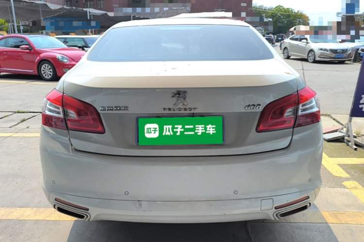 Used Peugeot 408 2016 1.6T Automatic Luxury Edition Rear