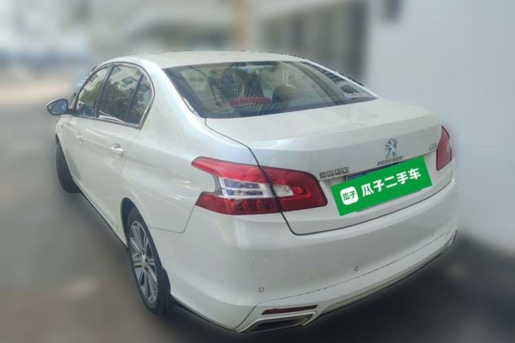 Used Peugeot 408 2016 1.6T Automatic Luxury Edition Rear Left 45 Deg