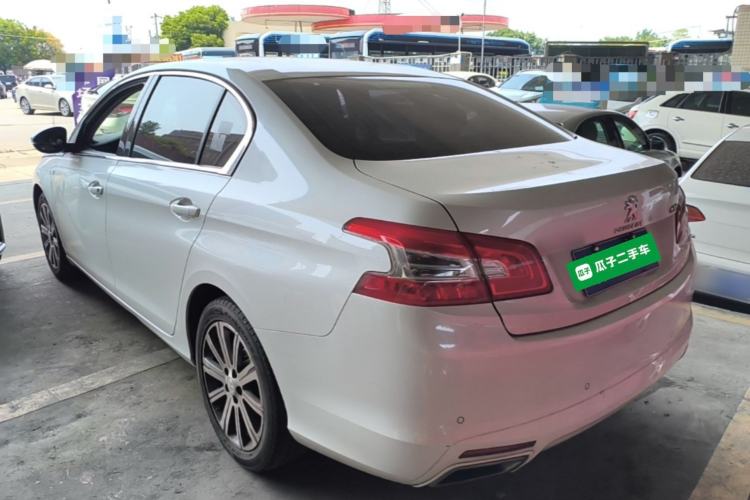 Used Peugeot 408 2016 1.6T Automatic Luxury Edition Rear Left 45 Deg