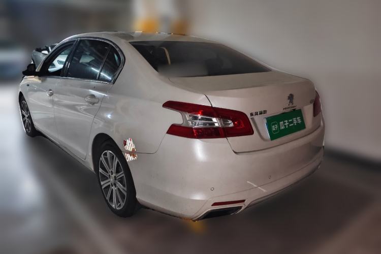 Used Peugeot 408 2016 1.6T Automatic Luxury Edition Rear Left 45 Deg