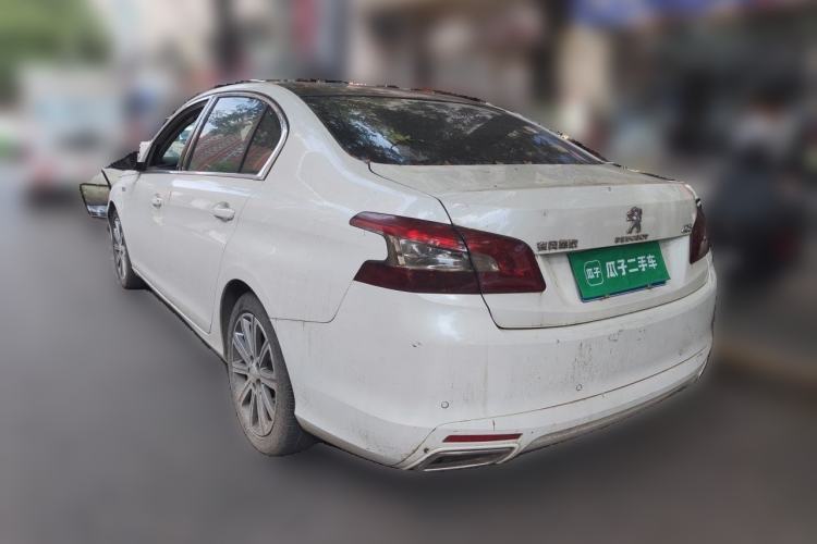 Used Peugeot 408 2016 1.6T Automatic Luxury Edition Rear Left 45 Deg