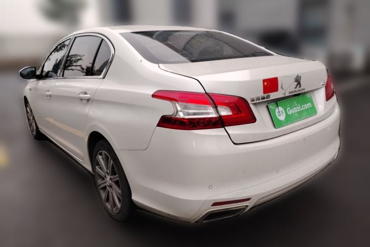 Used Peugeot 408 2016 1.6T Automatic Luxury Edition Rear Left 45 Deg
