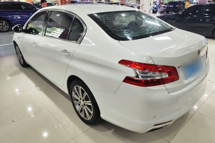 Used Peugeot 408 2016 1.6T Automatic Luxury Edition Rear Left 45 Deg