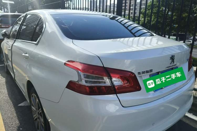 Used Peugeot 408 2016 1.6T Automatic Luxury Edition Rear Left 45 Deg
