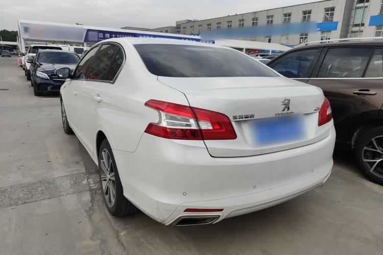 Used Peugeot 408 2016 1.6T Automatic Luxury Edition Rear Left 45 Deg