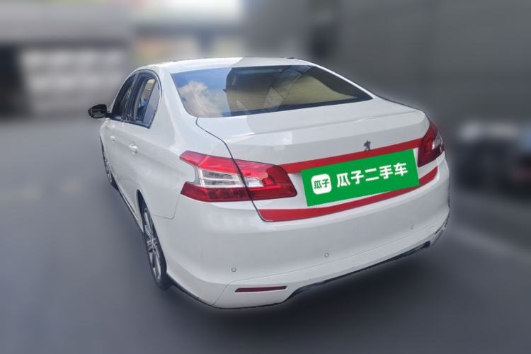 Used Peugeot 408 2016 1.2T Manual Luxury Model Rear Left 45 Deg