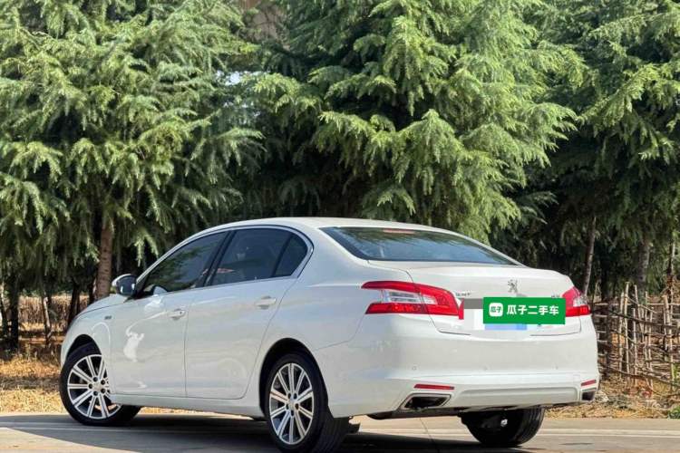 Used Peugeot 408 2016 1.6T Automatic Luxury Edition Rear Left 45 Deg