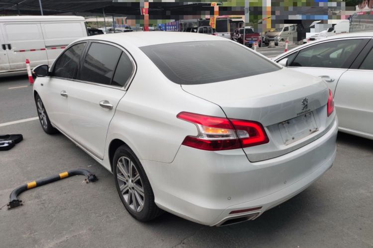 Used Peugeot 408 2016 1.6T Automatic Luxury Edition Rear Left 45 Deg