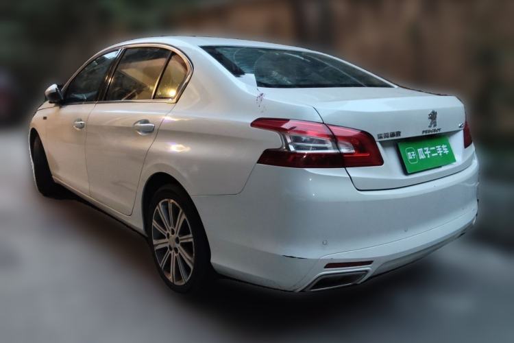 Used Peugeot 408 2016 1.6T Automatic Luxury Edition Rear Left 45 Deg