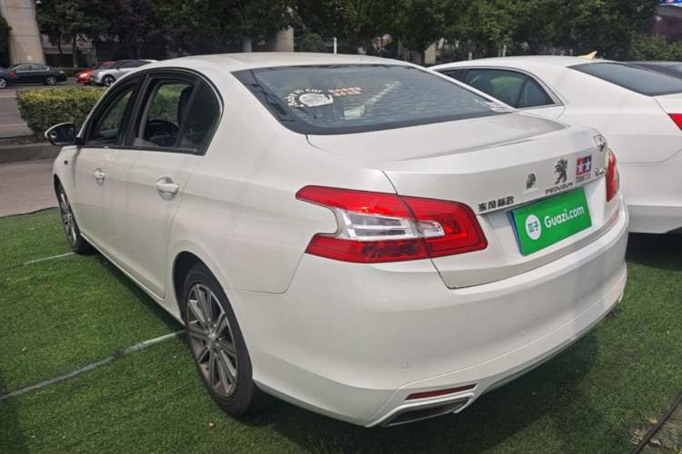 Used Peugeot 408 2016 1.6T Automatic Luxury Edition Rear Left 45 Deg