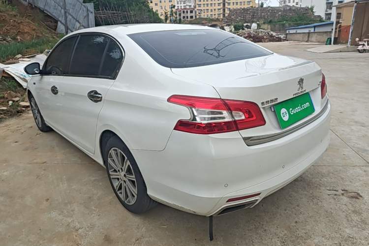 Used Peugeot 408 2016 1.6T Automatic Luxury Edition Rear Left 45 Deg