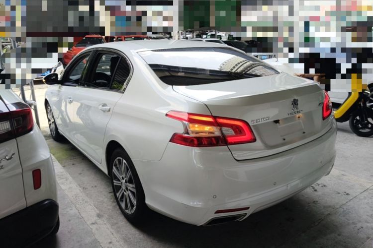 Used Peugeot 408 2016 1.6T Automatic Luxury Edition Rear Left 45 Deg