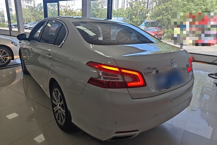 Used Peugeot 408 2016 1.6T Automatic Luxury Edition Rear Left 45 Deg