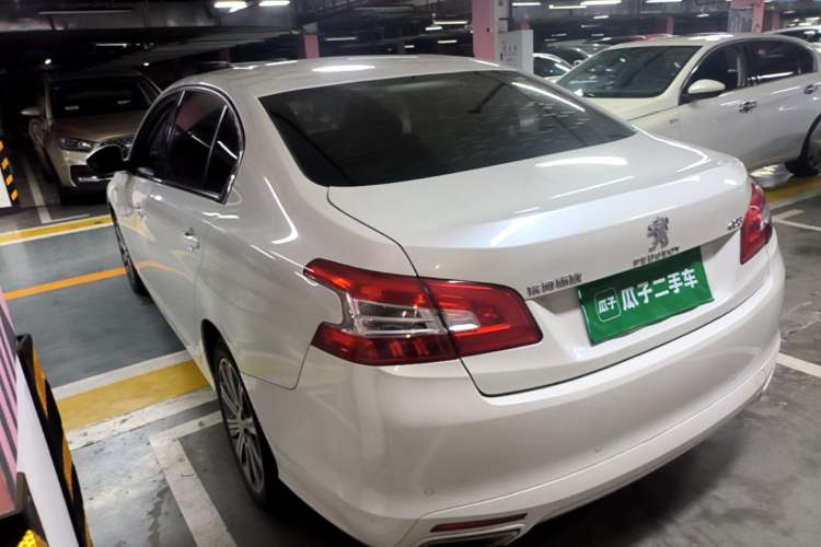 Used Peugeot 408 2016 1.6T Automatic Luxury Edition Rear Left 45 Deg
