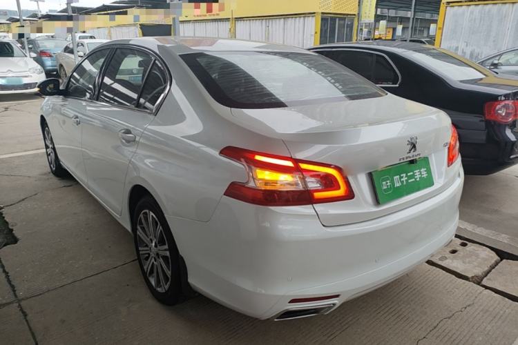 Used Peugeot 408 2016 1.6T Automatic Luxury Edition Rear Left 45 Deg